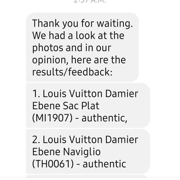 (SOLD)Authentic Louis Vuitton Damier Ebene Structured Naviglio UniseX bag - Picture 13 of 13